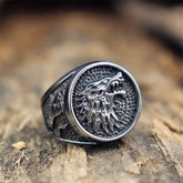 Wolf Biker Ring | Wolf-Horde-57mm-
